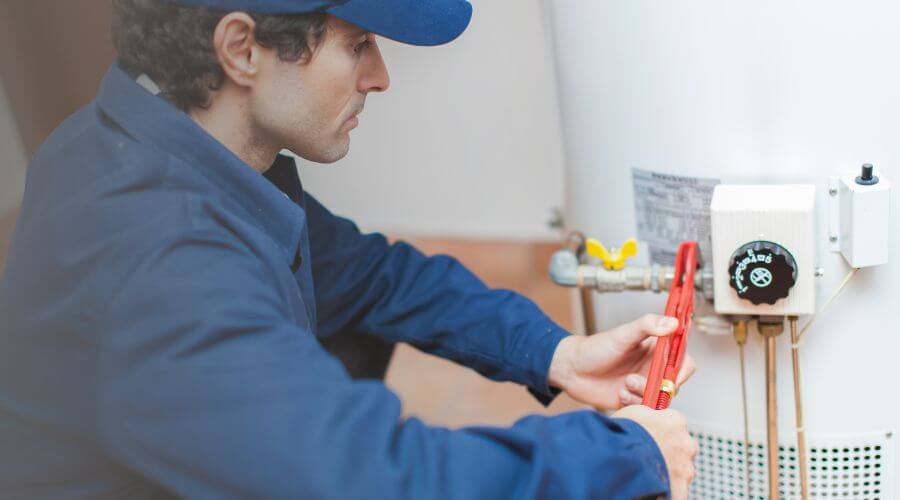 Professional water heater repair in Woodworth, LA
